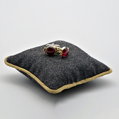 Ruby Cuff Links - 