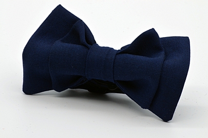 Dark Blue Double Butterfly Boy’s Bow Tie
