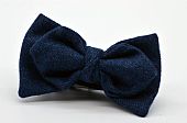 Arsenic Blue Diamond Point with a Twist Boy’s Bow Tie : 1