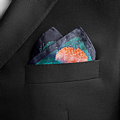 The Ocean Silk Pocket Square : 4