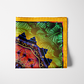 The Jungle Mandala Silk Pocket Square  : 3