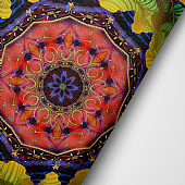 The Jungle Mandala Silk Neckerchief : 3