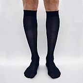 Μακριές, λεπτές κάλτσες έως το γόνατο από καθαρό μετάξι μουριάς : 1